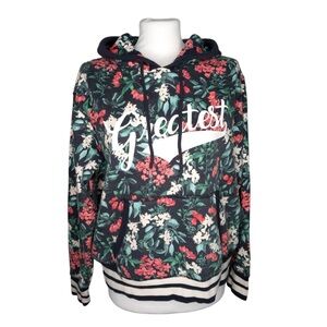 3 for 15 LOGG label of graded goods Floral Women's Hoodie M